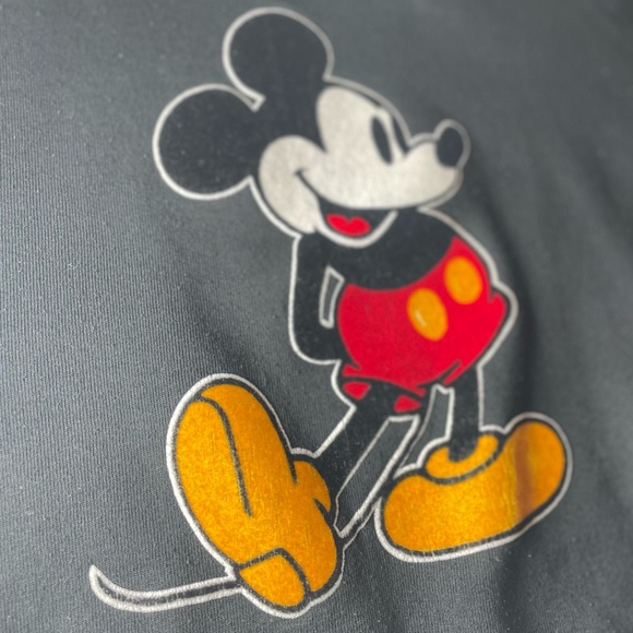 Vintage Disney Mickey Mouse Raglan Sweatshirt – Black – XL – 70s/80s - Picture 11 of 11